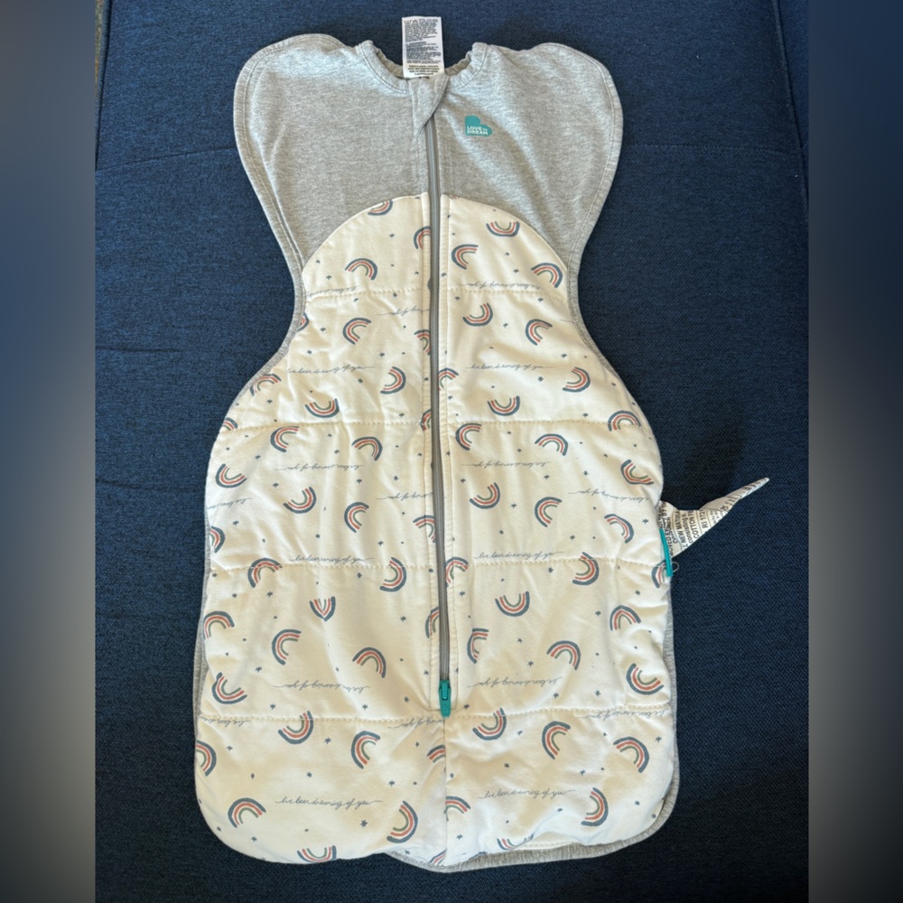 Love to Dream Rainbow Swaddle Size Small 2.5 TOG